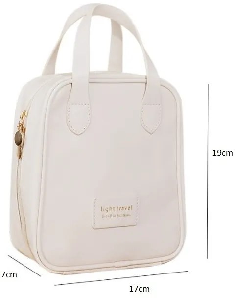 Geanta cosmetica LIGHT TRAVEL 17x19 cm, rozová