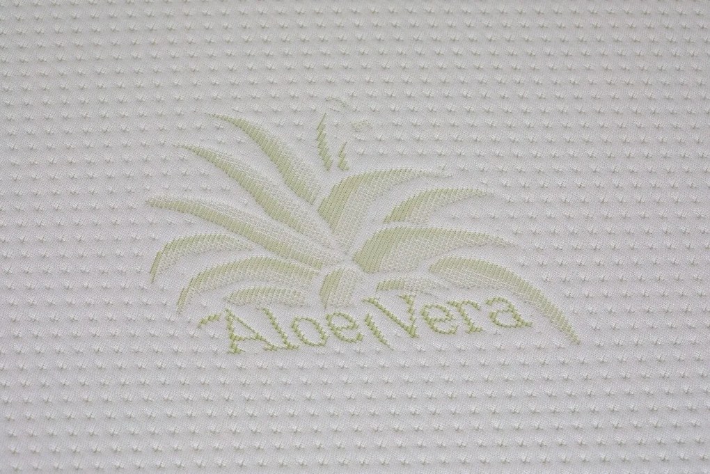 Topper saltea Green Future, Aloe Vera 7 zone de confort 140x190 cm, H 5 cm