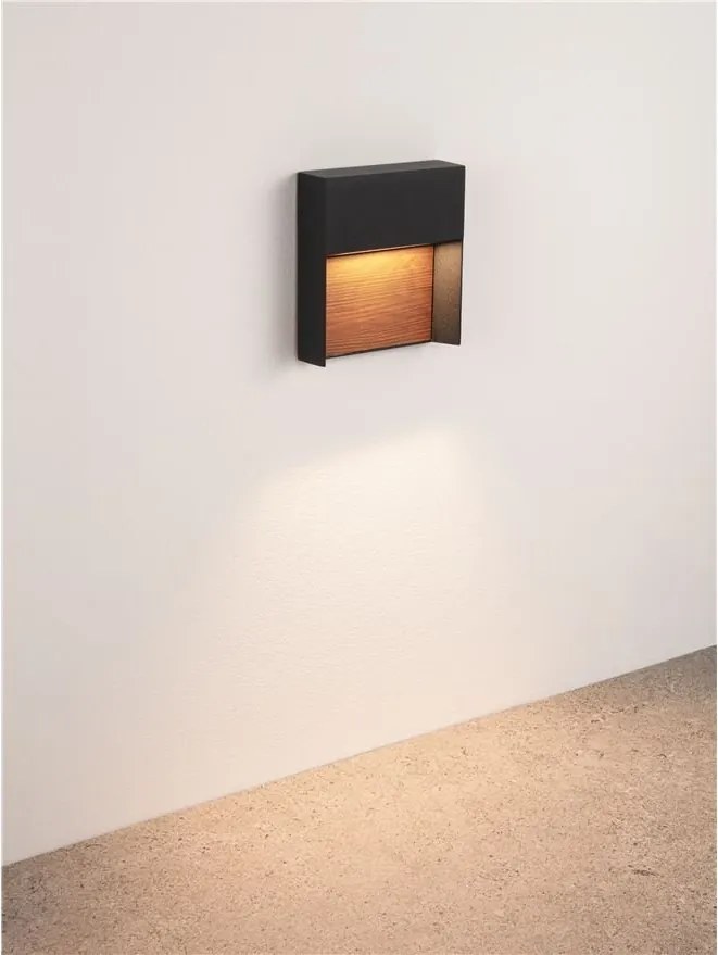 Spot aplicat perete exterior LED 2700K IP65 NORAY