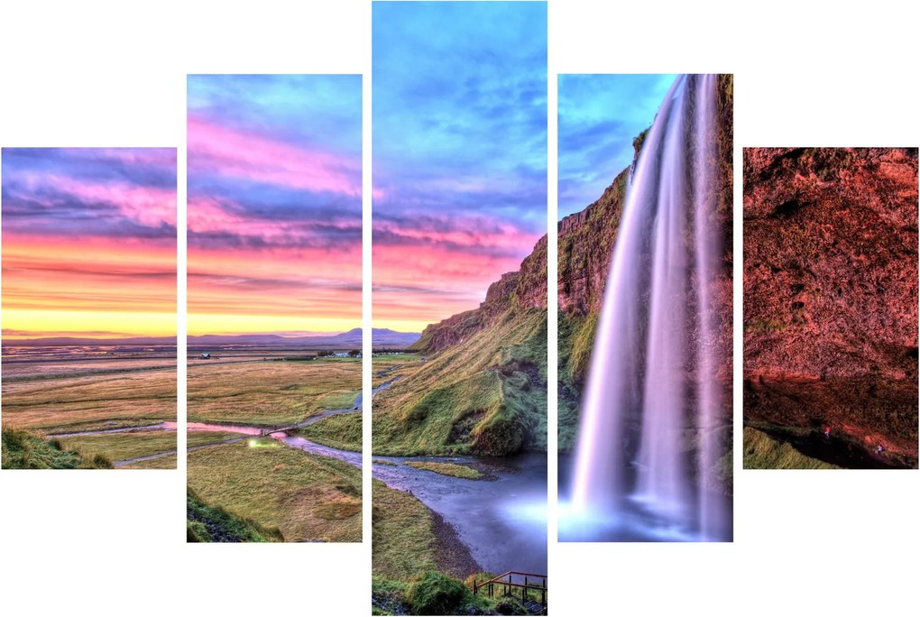 Tablou - Cascada Seljalandsfoss (150x105 cm)
