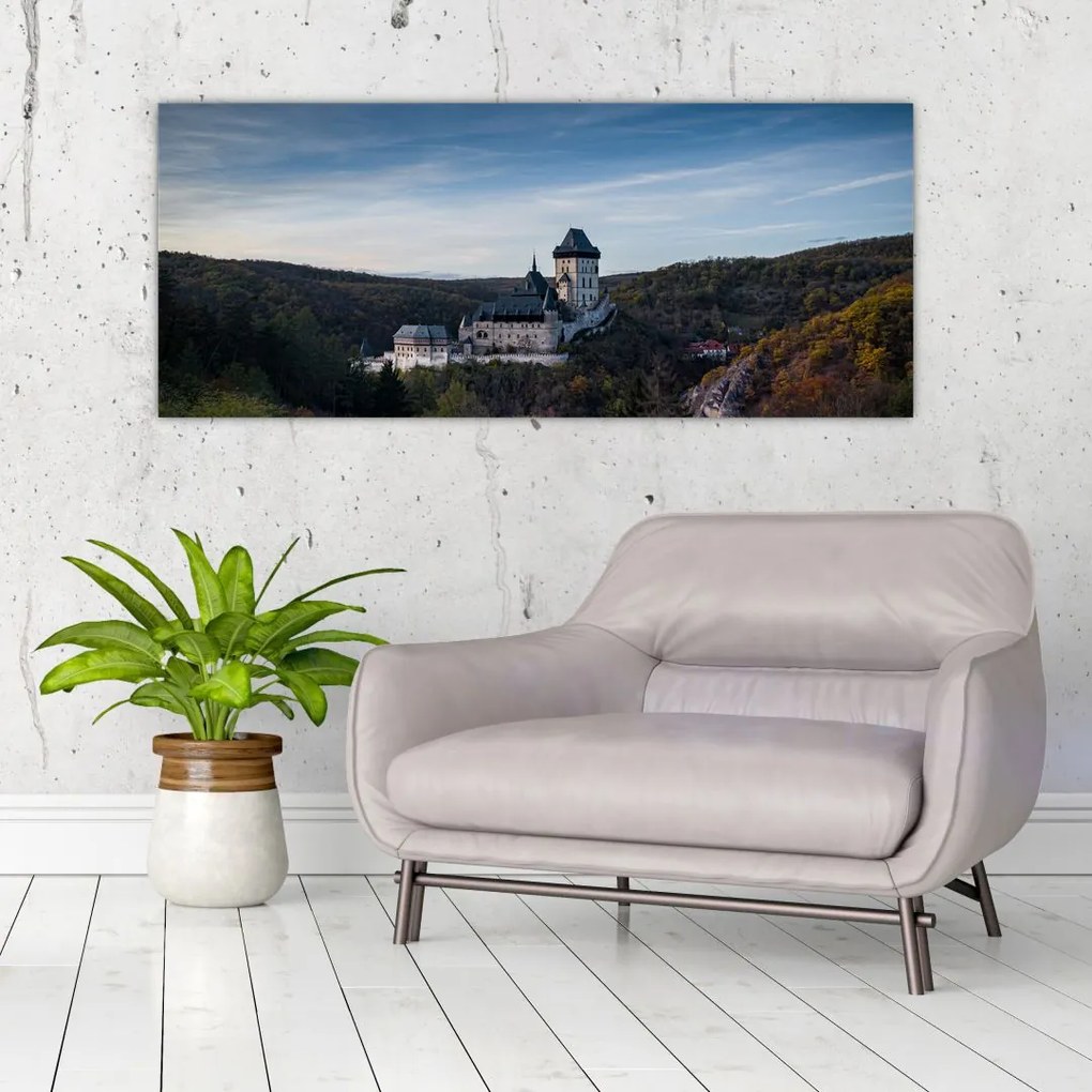 Tablou cu Karlstejn (120x50 cm)