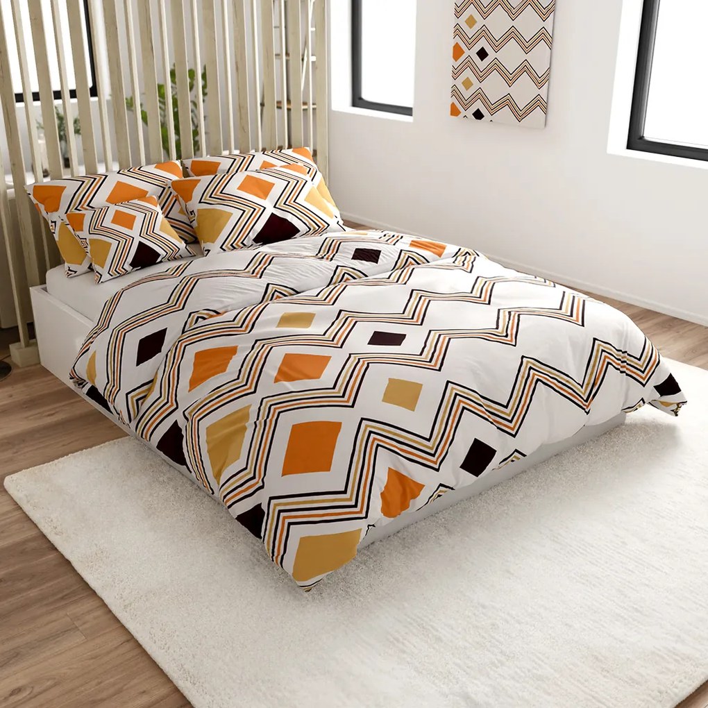Lenjerie de pat din microsaten SONVIA, colorata Dimensiune lenjerie de pat: 70 x 90 cm | 140 x 200 cm