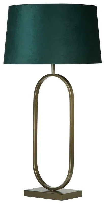 Veioza/Lampa de masa decorativa Modish bronz/verde