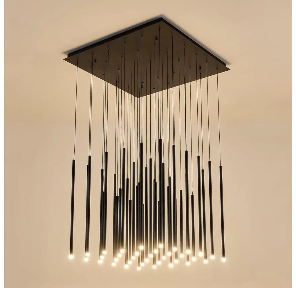 Lustră LED pe cablu LED/72W/230V 3000K