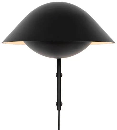 Nordlux - Aplica de perete FREYA 1xE14/40W/230V neagră