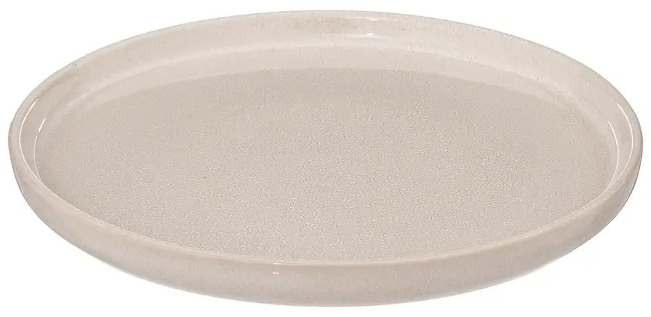 Farfurie pentru desert din ceramica Culoare bej, TERRE INCONNUE
