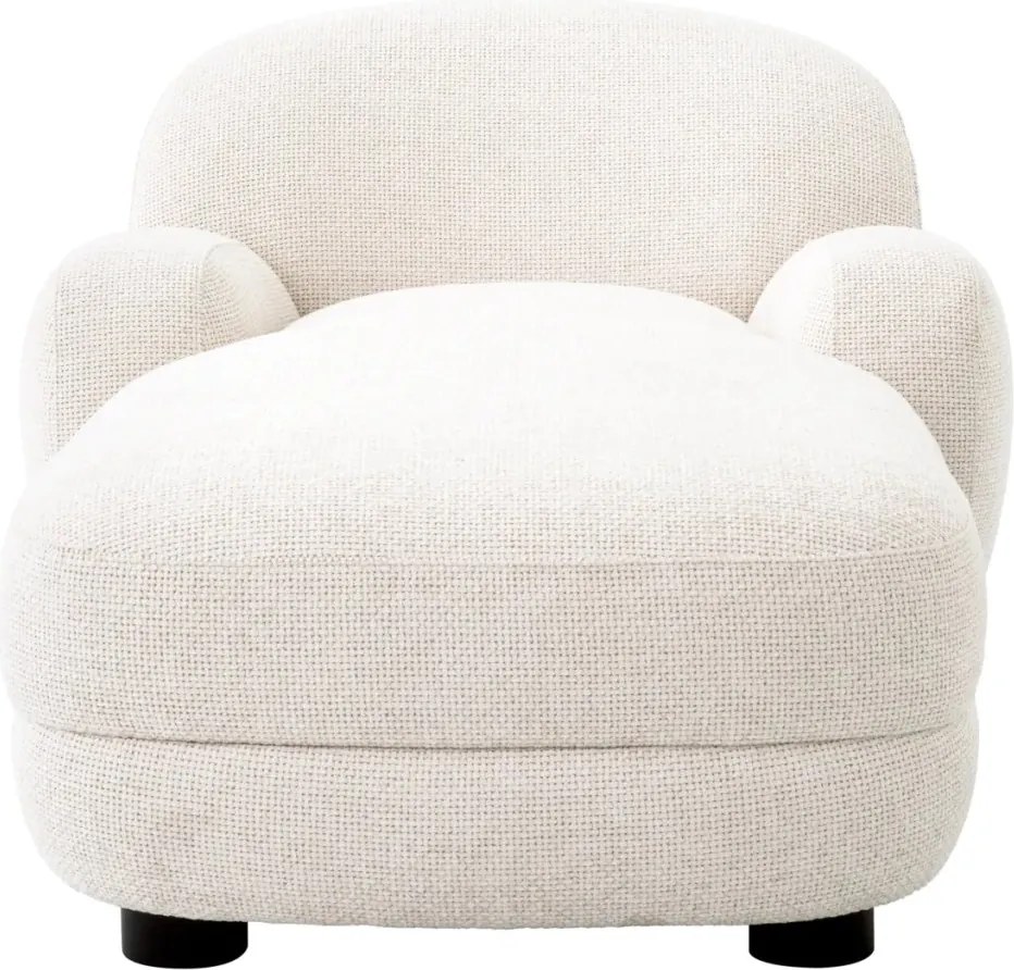 Pat de zi tip sezlong design LUX Udine, Lyssa off-white