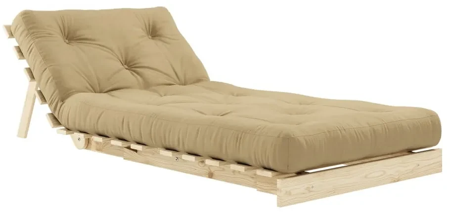 Fotoliu variabil Karup Design Roots Raw/Wheat Beige