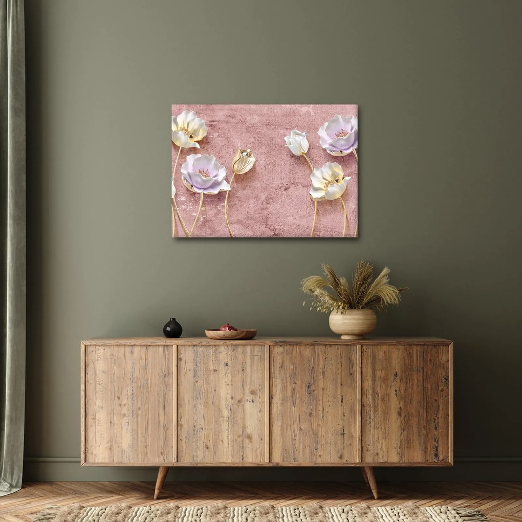 Tablou cu flori (70x50 cm)