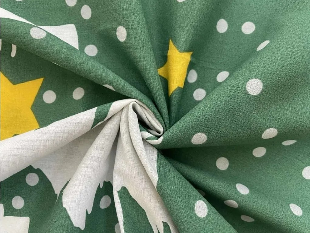 Lenjerie de pat din bumbac EVERGREEN DREAMS verde Dimensiune lenjerie de pat: 70 x 90 cm | 140 x 200 cm