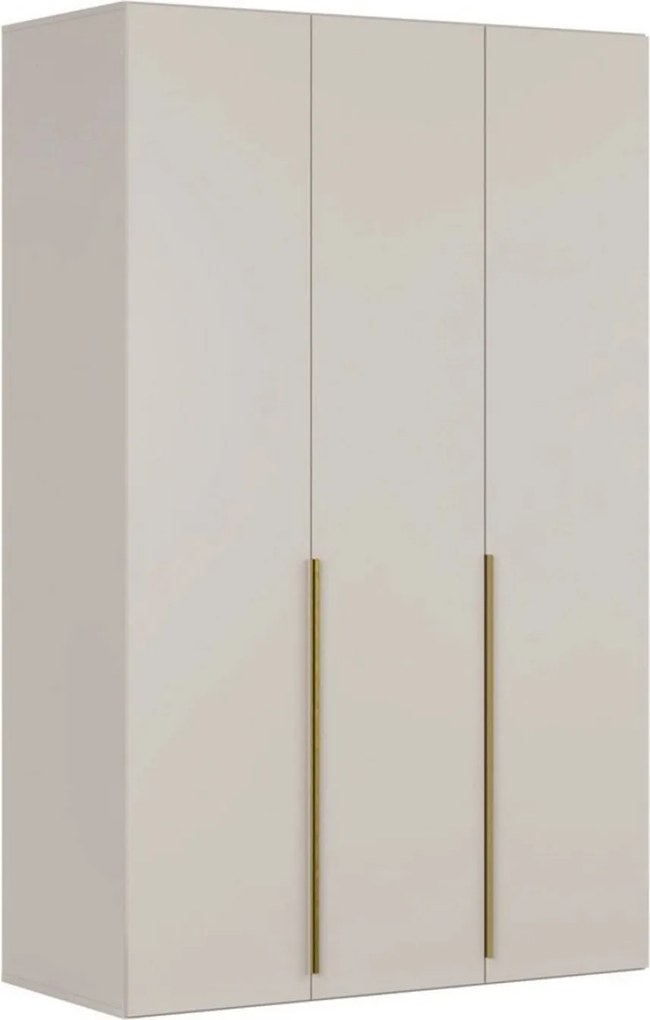 Dulap FLEX, casmir/auriu, PAL, cu 3 usi, 150x66x240 cm