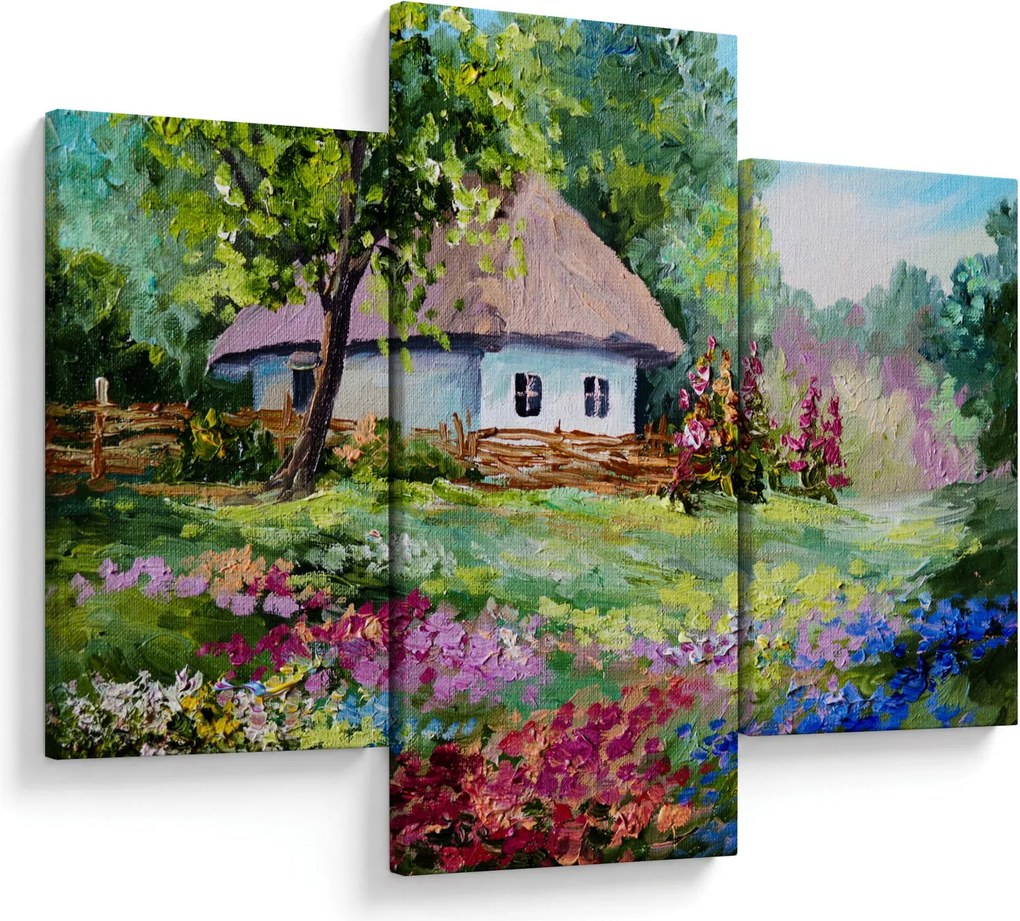 Tablou - Cabană (90x60 cm)