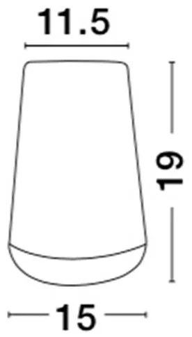 Veioza, Lampa de masa Marco alb NVL-9014065