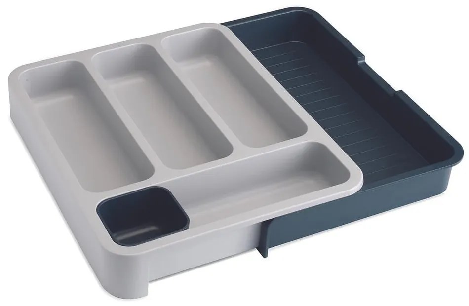 Sertar reglabil pentru tacâmuri Joseph Joseph DrawerStore, gri