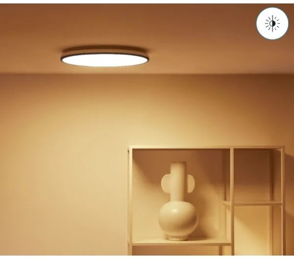 WiZ - Plafonieră LED RGBW RUNE 21W 230V negru cu Wi-Fi și dimmer
