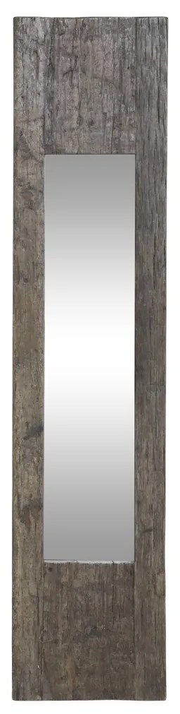 Oglinda cu rama din lemn reciclat, H122 cm, Grimaud
