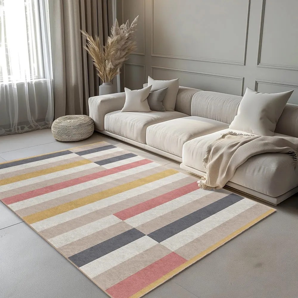 Covor lavabil 80x150 cm Rosy Bandas – Mila Home