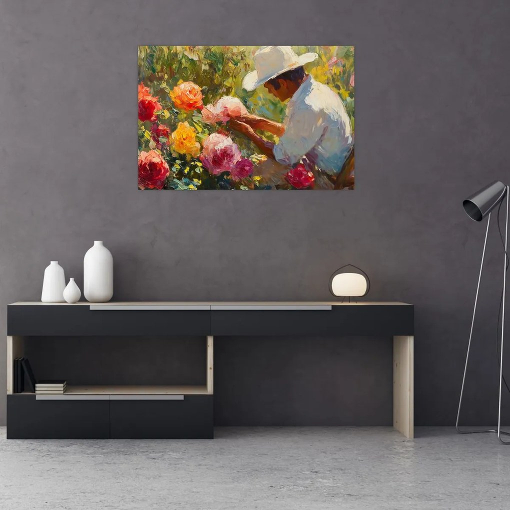 Tablou - Grădinar (90x60 cm)