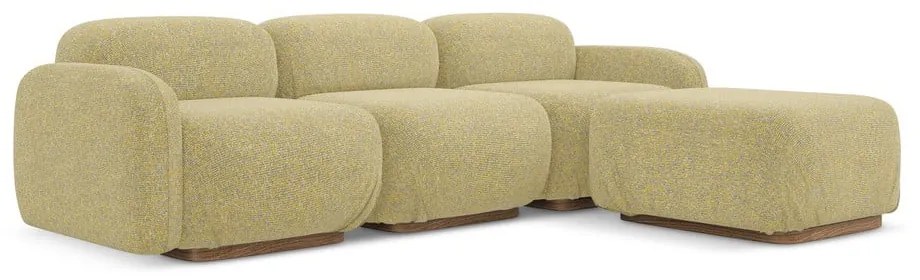 Colțar modular galben (cu colț variabil) Ailani – Makamii