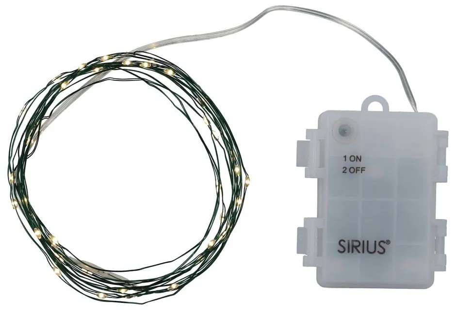 Ghirlandă luminoasă cu 40 de becuri lungime 390 cm Knirke – Sirius