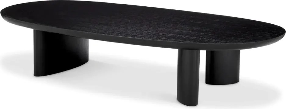 Masuta de cafea moderna design LUX Lindner negru