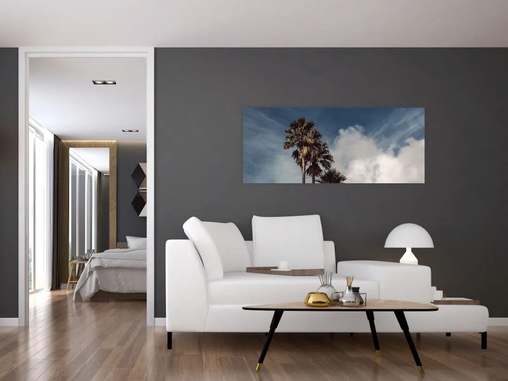 Tablou - Drama cu palmieri (120x50 cm)