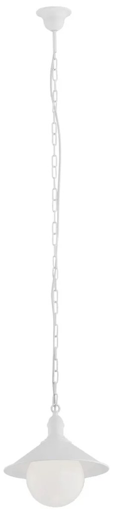 Pendul exterior stil clasic ERBA BIS alb
