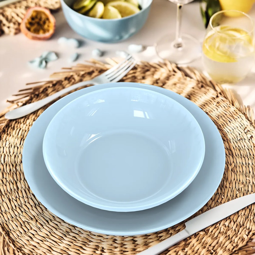 Luminarc Set de masă 18 piese Apy Paradise Blue