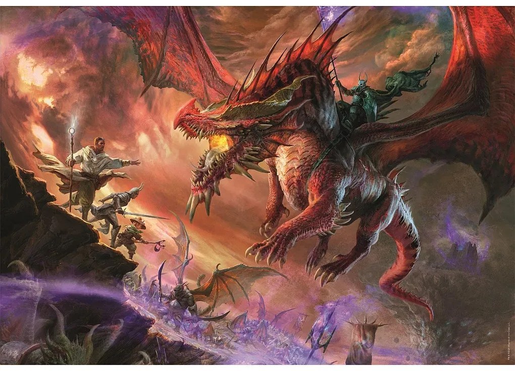 Dungeons &amp; Dragons Puzzle de 500 piese Clementoni