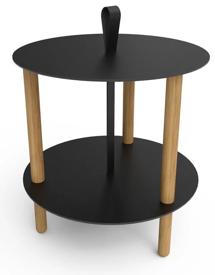 Măsuță auxiliară rotundă ø 48 cm Strap L Bull – LIND DNA