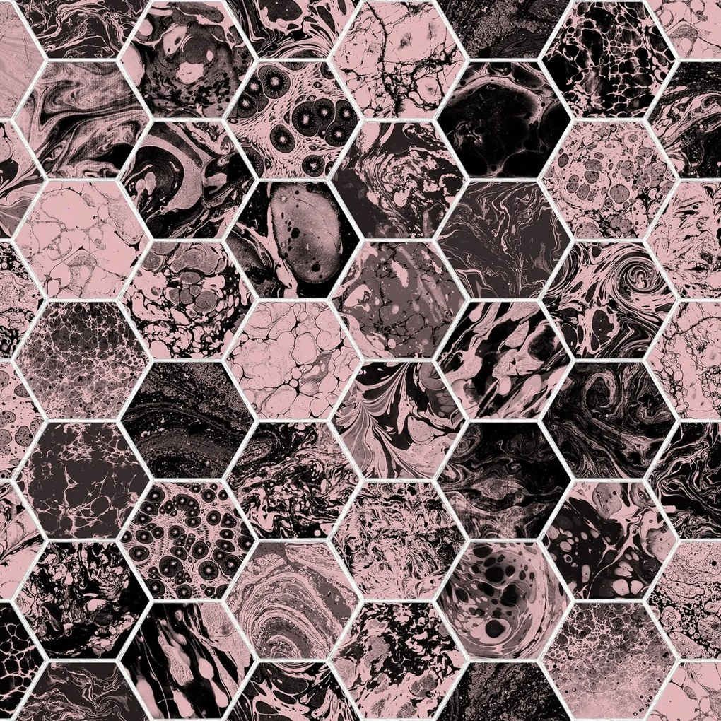 Fototapet, Mixed Memories, Dusty Pink, Rebel Walls