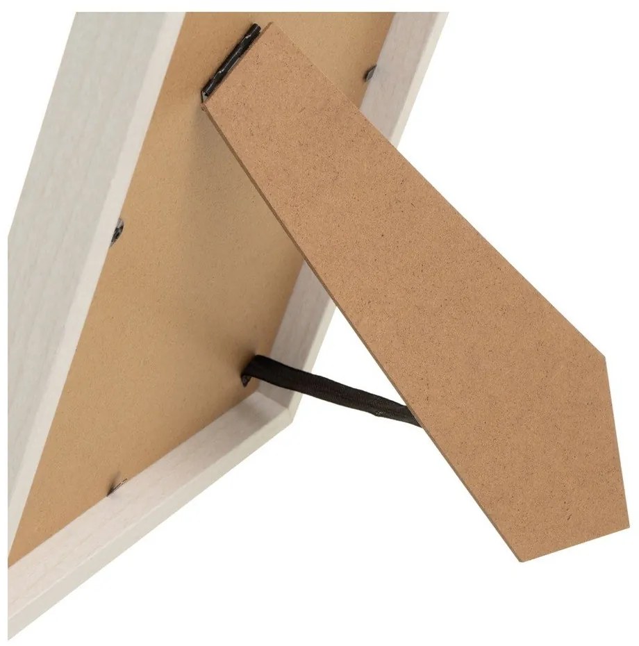 Ramă foto albă cu picior de susținere, de agățat 22,5x28 cm Sencillo – Casa Selección