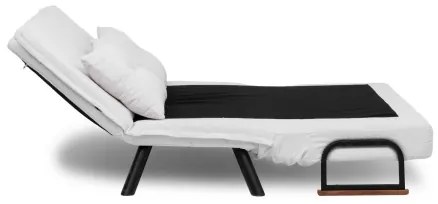 Canapea extensibilă 2 locuri QIRA, albă