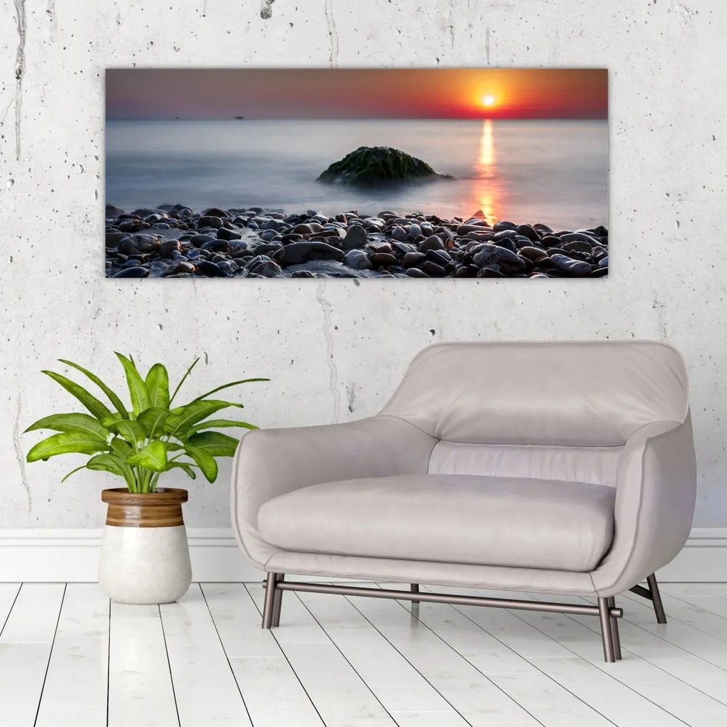 Tablou - Pe mal (120x50 cm)