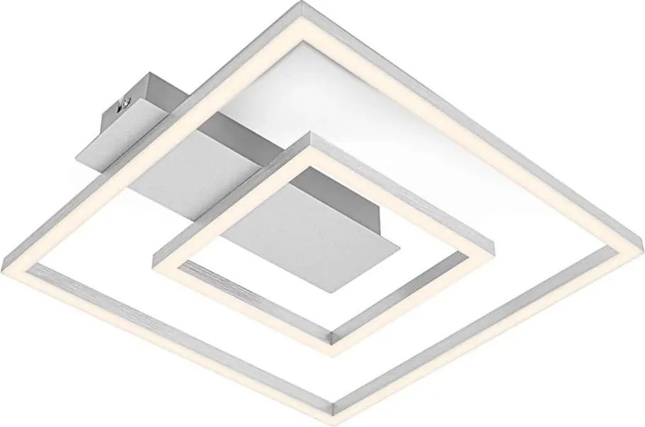 Briloner - Plafonieră LED FRAME, 22 W, 230 V, 3000 K, 30 x 32 cm, crom mat