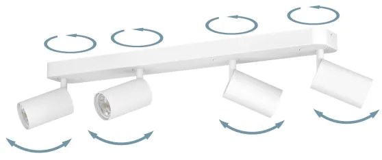 Spot LED RGBW dimabil TELIMBELA-Z 4xGU10/4,9W/230V Eglo 900338