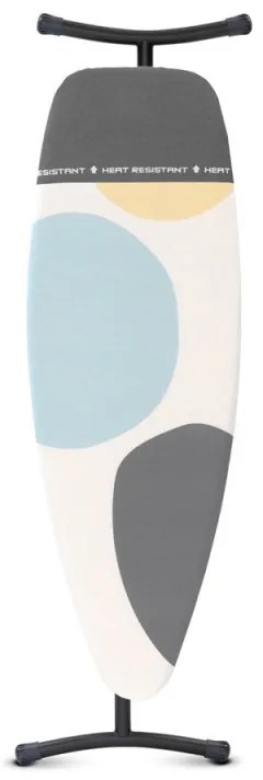 Masa de calcat Brabantia D 1003386, 135x45 cm, 7 pozitii de reglare, Alb/Gri