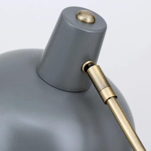 Orion - Lampă de masă FEDRA 1xE14/40W/230V gri/alamă