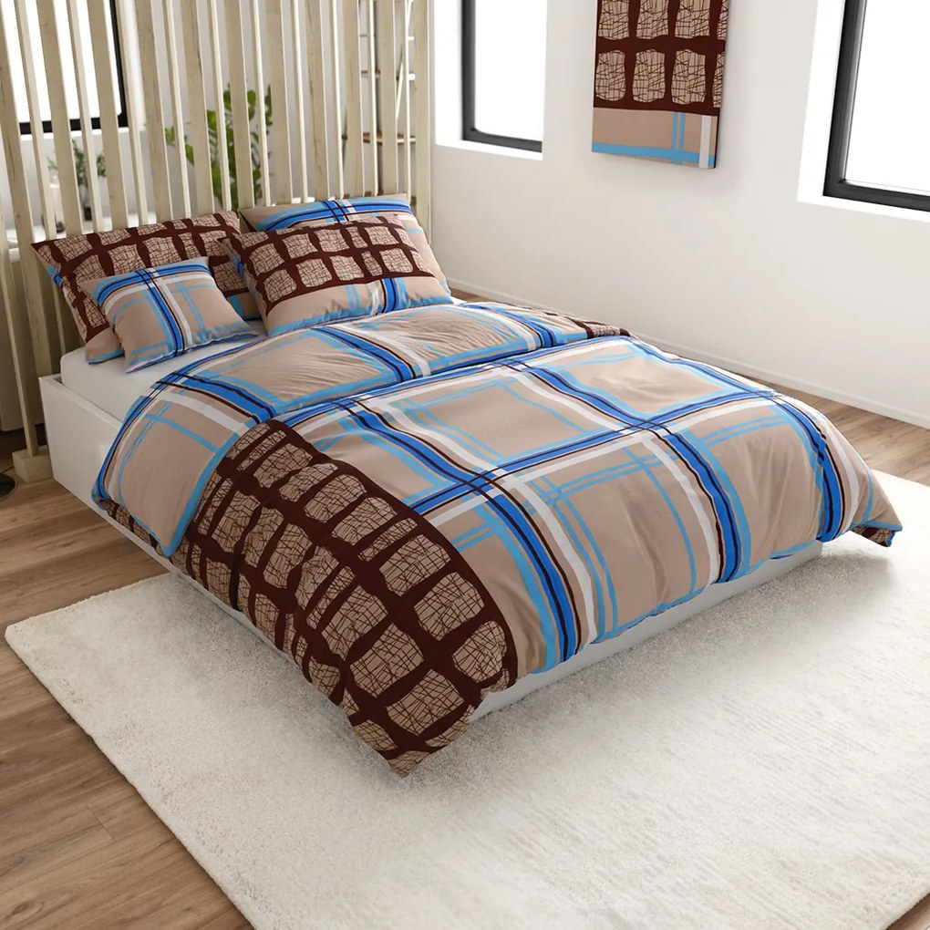 Lenjerie de pat din microsaten TESSIMO, bej Dimensiune lenjerie de pat: 70 x 90 cm | 140 x 200 cm