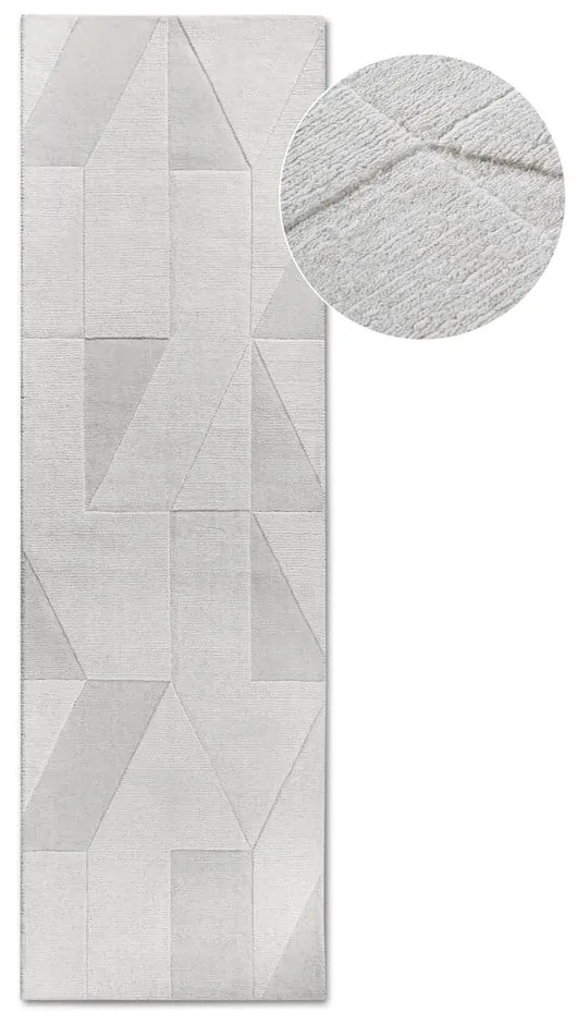 Covor tip traversă crem țesut manual din lână 80x250 cm Ursule – Villeroy&amp;Boch