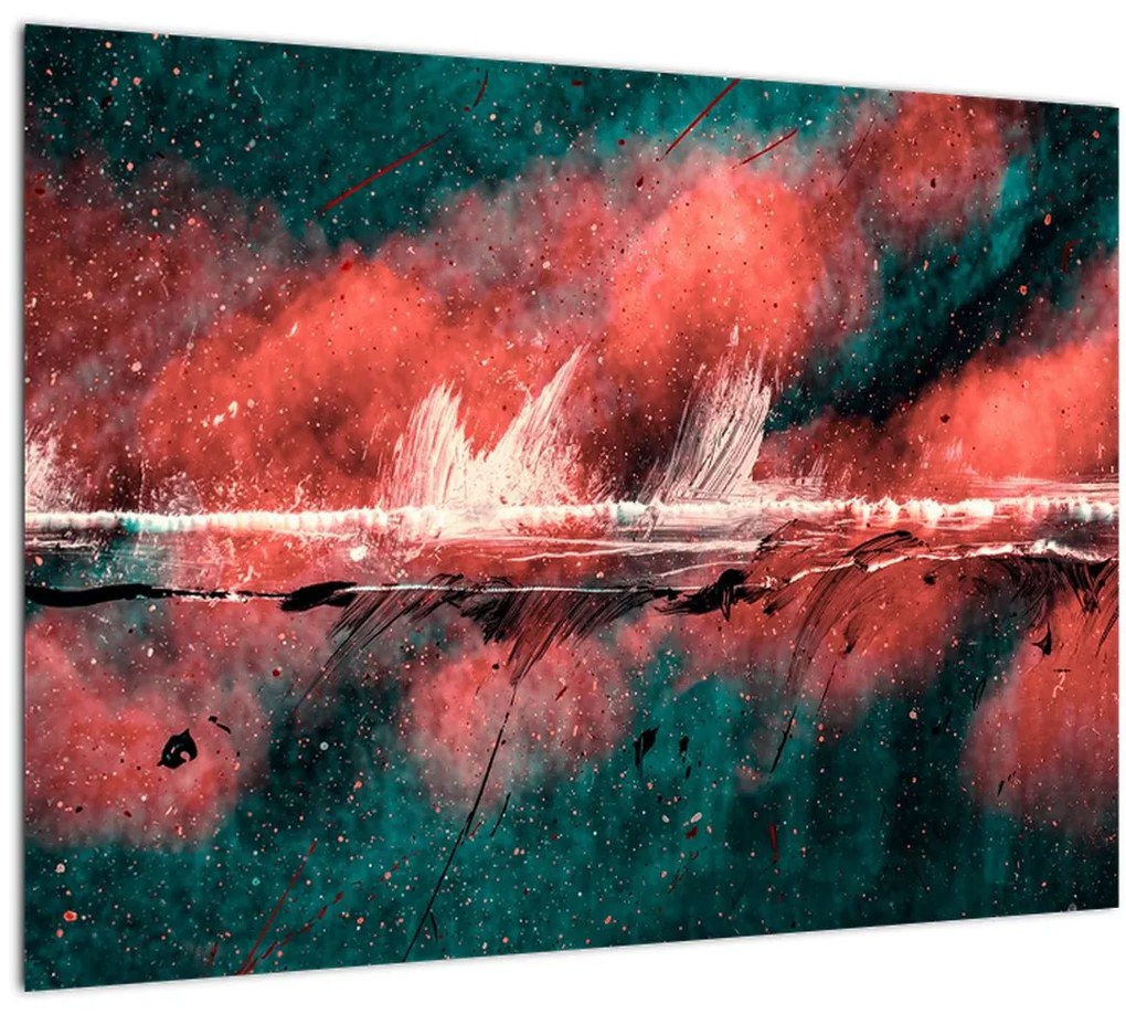 Tablou - Explozie în petrol (70x50 cm)