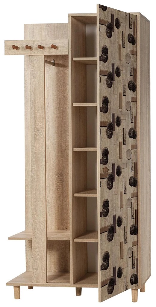Mobilier hol Garmando 522 (Stejar sonoma). 1088517