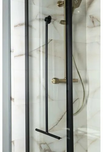 Ștergător de podea AQUALINE SQ121B 30 x 89 cm,negru