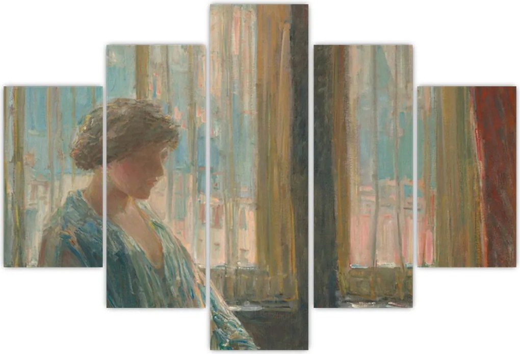 Tablou - Childe Hassam, The New York Window, reproducere (150x105 cm)