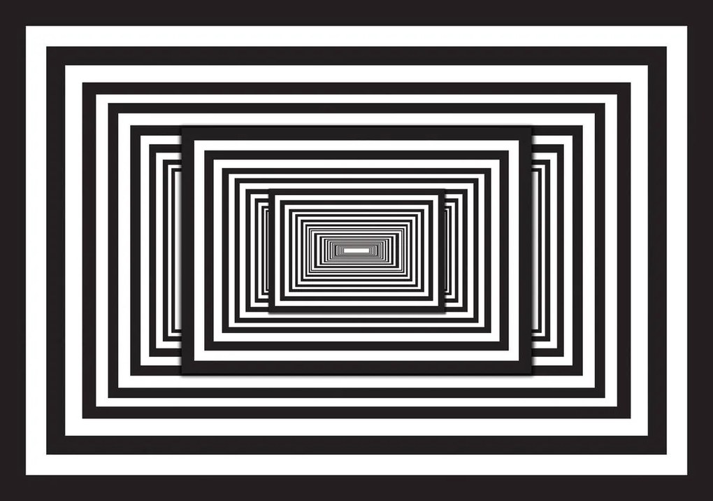 Fototapet - Albnegu tunel 3D (152,5x104 cm)