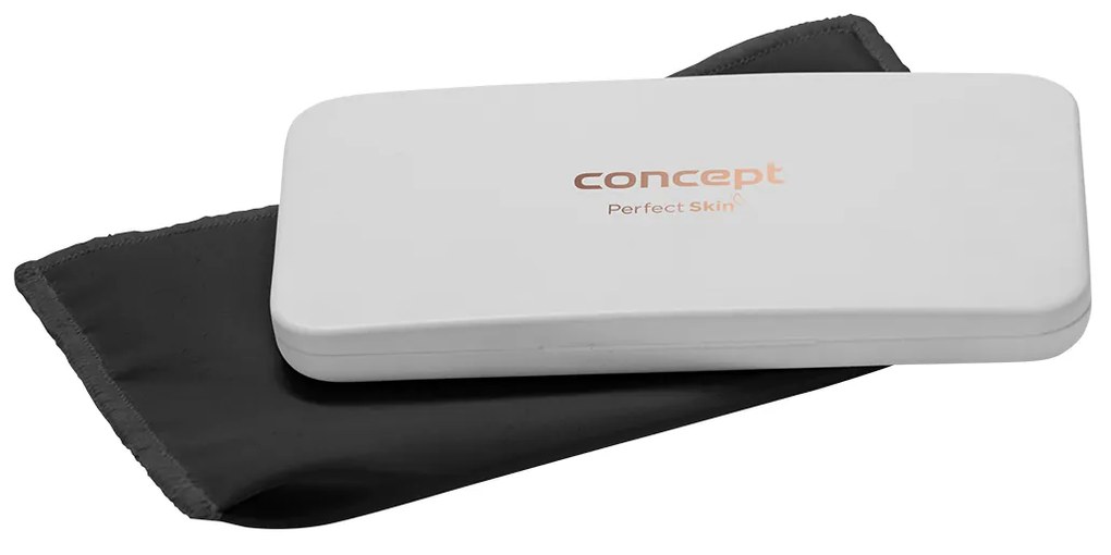 Concept KZ2010 oglindă cosmetică de buzunar culumină LED, albă