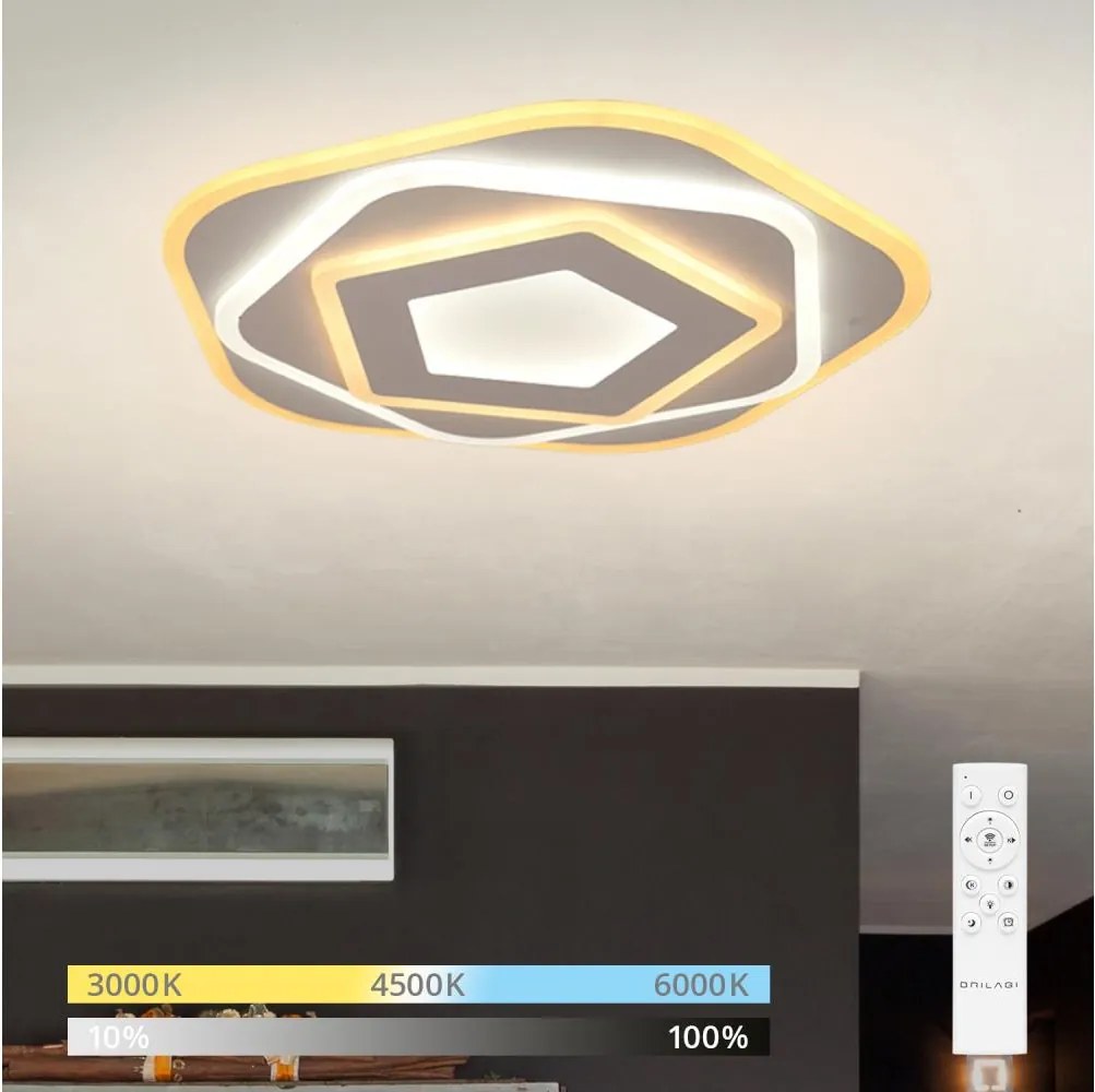 BRILAGI - Plafonieră LED MODERN MINI LED/53W/230V 3000-6000K + telecomandă