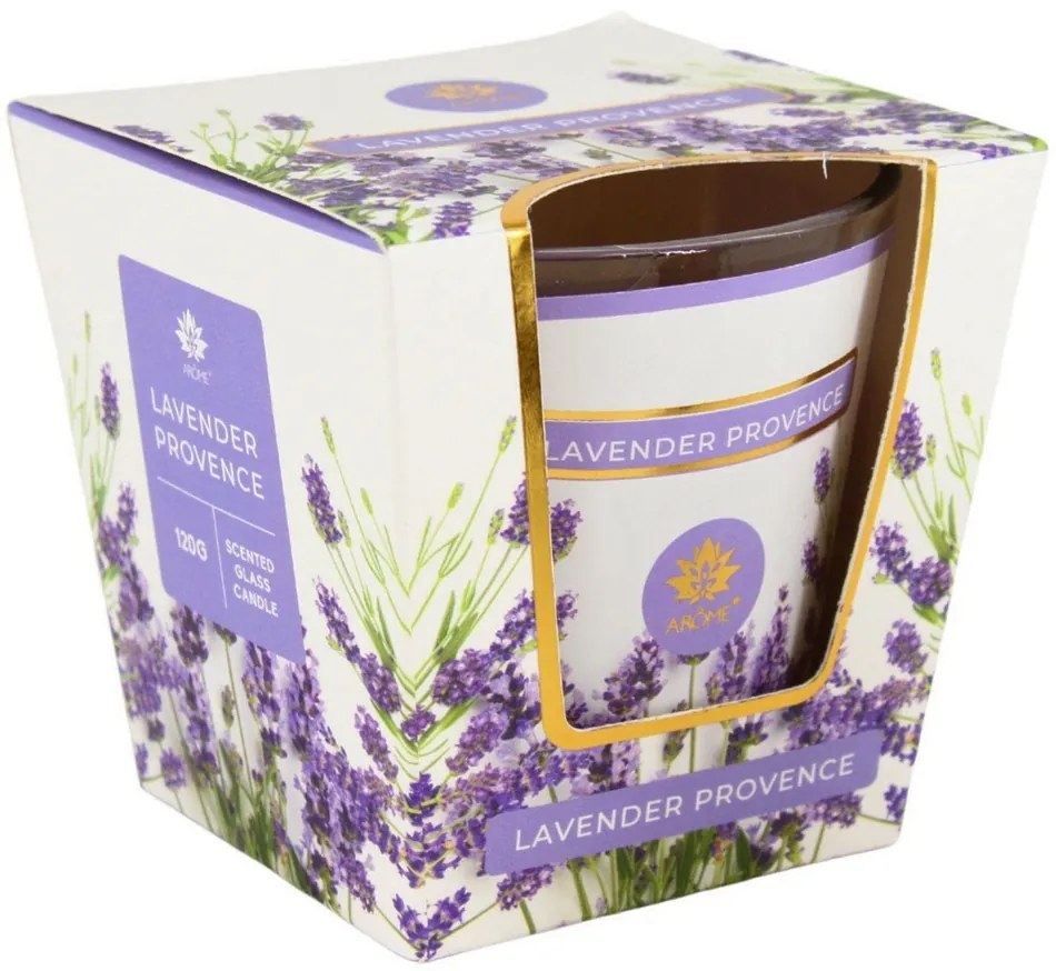 Lumânare parfumată Lavender Provence, 120 g