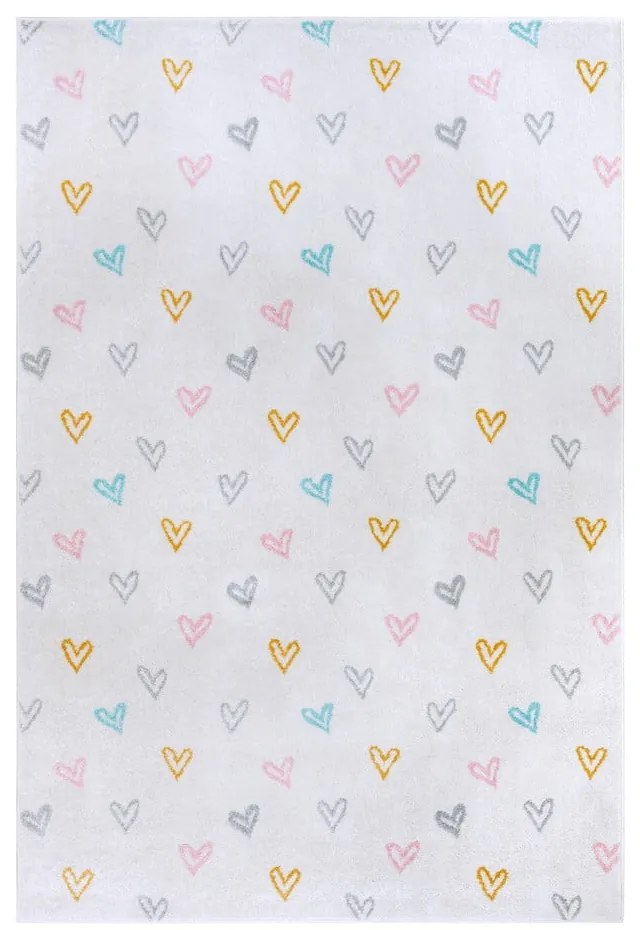 Covor pentru copii alb 120x170 cm Hearts – Hanse Home