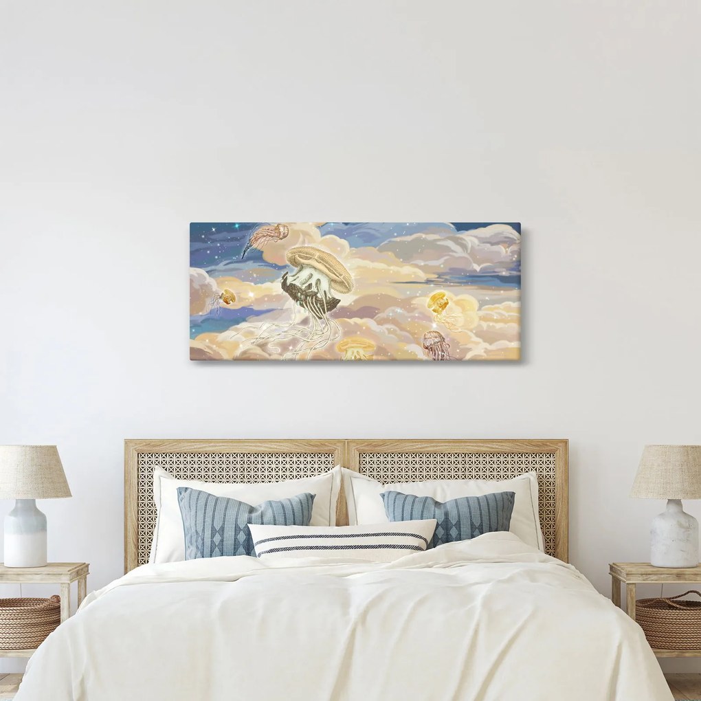 Tablou - Meduză Cerească (120x50 cm)